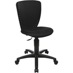 Topstar Kinder- und Jugendstuhl HIGH S´COOL, schwarz, Stoff - schwarz Topstar Kinder- und Jugendstuhl HIGH S´COOL, schwarz, Stoff - schwarz