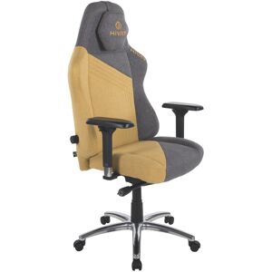 HIVAR Gaming Stuhl SKYLAR XL, gelb, Webstoff - gelb HIVAR Gaming Stuhl SKYLAR XL, gelb, Webstoff - gelb