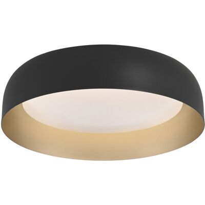 JUST LIGHT OSKO Deckenleuchte - Schwarz, D=40cm, dimmbar, mit Fernbedienung JUST LIGHT OSKO Deckenleuchte - Schwarz, D=40cm, dimmbar, mit Fernbedienung