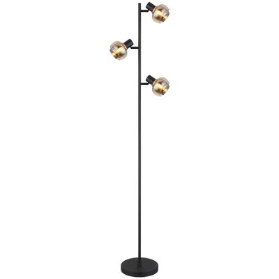 Globo - Stehlampe Tokki - Schwarz - Metall - 54309SB - Moderne Stehlampe Globo - Stehlampe Tokki - Schwarz - Metall - 54309SB - Moderne Stehlampe
