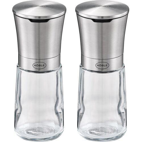 Rösle Gewürzmühlen-Set EXCLUSIV, Edelstahl