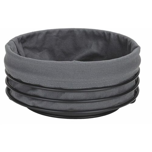 Justinus Brotkorb rund, Edelstahl