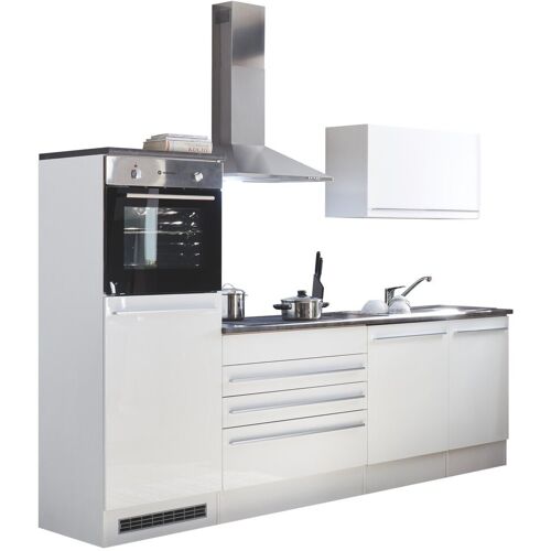 Yourkitchen Küchenblock 260 JAZZ, Holznachbildung