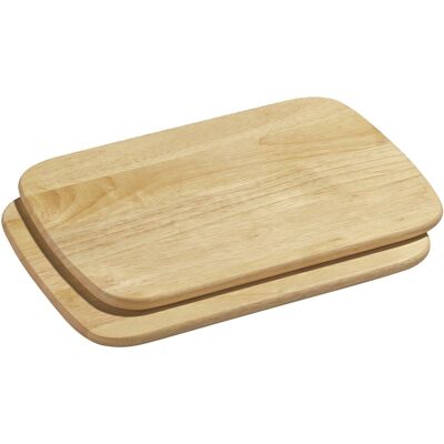 Zassenhaus Frühstücksbrett 2er-Set, natur, Holz - natur Zassenhaus Frühstücksbrett 2er-Set, natur, Holz - natur