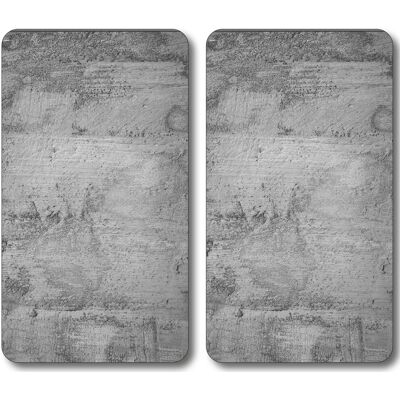 Kesper - STONE SLATE - Kochfeldschutz - 2 Stk - Glass stove protectors Kesper - STONE SLATE - Kochfeldschutz - 2 Stk - Glass stove protectors
