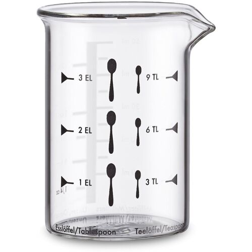 KÜCHENPROFI Messbecher, Glas