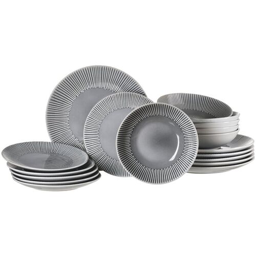 Ritzenhoff & Breker Ritzenhoff & Breker Tellerset 18-tlg. BANDA, Steingut