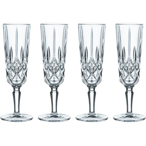 Nachtmann Champagnerglas 4er Set NOBLESSE, Kristallglas