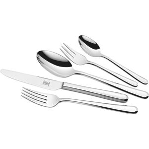 Justinus Menübesteck 60-tlg. BAGUETTE, silber, Edelstahl - silber Justinus Menübesteck 60-tlg. BAGUETTE, silber, Edelstahl - silber