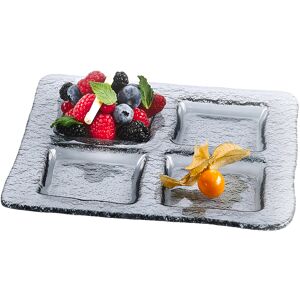 Ritzenhoff & Breker Ritzenhoff & Breker Servierschale NOX, grau, Glas - grau Ritzenhoff & Breker Ritzenhoff & Breker Servierschale NOX, grau, Glas - grau