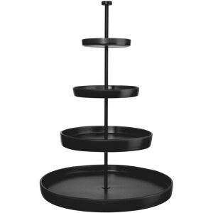 ASA SELECTION Etagere 4-stufig GRANDE, schwarz, Steingut - schwarz ASA SELECTION Etagere 4-stufig GRANDE, schwarz, Steingut - schwarz
