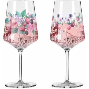 Ritzenhoff Sprizzglas 2er-Set SOMMERSONETT, multicolour, Kristallglas - multicolour Ritzenhoff Sprizzglas 2er-Set SOMMERSONETT, multicolour, Kristallglas - multicolour