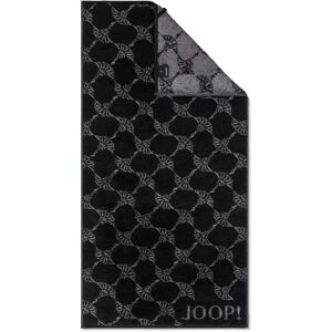 JOOP! Handtuch 50x100 CORNFLOWER CLASSIC, Baumwolle - Schwarz