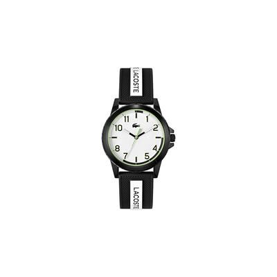 Lacoste Kinderuhr Rider aus Kunststoff und Silikon, schwarz Lacoste Kinderuhr Rider aus Kunststoff und Silikon, schwarz