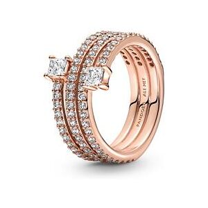 PANDORA Ring Triple Spiral für Damen, ROSE PANDORA Ring Triple Spiral für Damen, ROSE