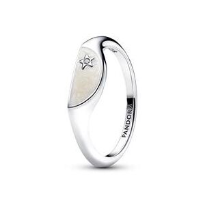 Pandora Siegelring für Damen aus Sterlingsilber, Zirkonia, ME Pandora Siegelring für Damen aus Sterlingsilber, Zirkonia, ME