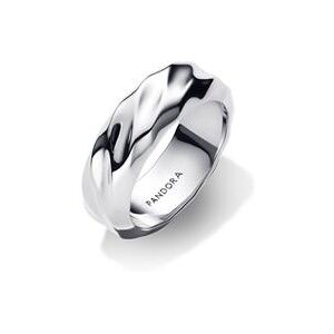 Pandora Ring für Damen mit Wellenoptik, Sterlingsilber, Essence Pandora Ring für Damen mit Wellenoptik, Sterlingsilber, Essence