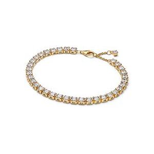 Pandora Tennisarmband für Damen Timeless, IP Gold, Zirkonia Pandora Tennisarmband für Damen Timeless, IP Gold, Zirkonia