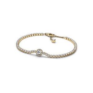 Pandora Zirkoniabesetztes Armband für Damen, vergoldet Pandora Zirkoniabesetztes Armband für Damen, vergoldet