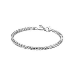 PANDORA Tennisarmband für Damen aus 925er Silber mit Zirkonia PANDORA Tennisarmband für Damen aus 925er Silber mit Zirkonia