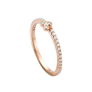 Esprit Ring für Damen aus 925er Silber, rosé mit Zirkonia Esprit Ring für Damen aus 925er Silber, rosé mit Zirkonia