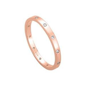 Esprit Damenring aus rosévergoldetem Sterlingsilber, Zirkonia Esprit Damenring aus rosévergoldetem Sterlingsilber, Zirkonia