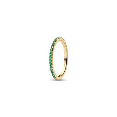 Pandora Timeless Ring für Damen, IP Gold, grüne Kristalle Pandora Timeless Ring für Damen, IP Gold, grüne Kristalle