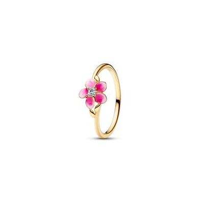 Pandora Disney Vaiana Ring Blume, IP Gold, Emaille, Zirkonia Pandora Disney Vaiana Ring Blume, IP Gold, Emaille, Zirkonia