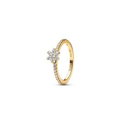 Pandora Damenring Blume, Zirkonia, vergoldet, Timeless Pandora Damenring Blume, Zirkonia, vergoldet, Timeless