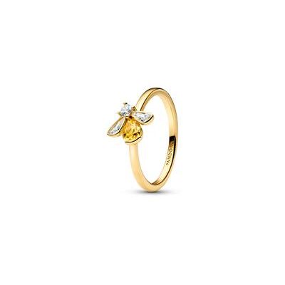 Pandora Damenring Honigbiene Timeless, IP Gold, Zirkonia Pandora Damenring Honigbiene Timeless, IP Gold, Zirkonia