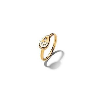 Pandora Essence Damenring mit Zirkonia, vergoldet Pandora Essence Damenring mit Zirkonia, vergoldet