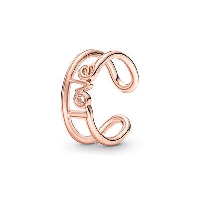PANDORA Offener Love Ring für Damen, ROSE PANDORA Offener Love Ring für Damen, ROSE