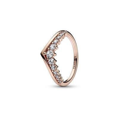 Pandora Wishbone Ring für Damen, rosé mit Zirkonia Pandora Wishbone Ring für Damen, rosé mit Zirkonia