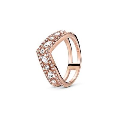 PANDORA Wishbone Ring für Damen, ROSE PANDORA Wishbone Ring für Damen, ROSE