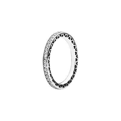 Pandora Silberring Unendliche Herzen Zirkonia Pandora Silberring Unendliche Herzen Zirkonia