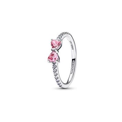 PANDORA Timeless Damenring Schleife aus 925er Silber, Zirkonia PANDORA Timeless Damenring Schleife aus 925er Silber, Zirkonia