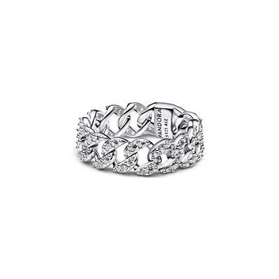 PANDORA Gliederketten Ring für Damen, 925er Silber, Timeless PANDORA Gliederketten Ring für Damen, 925er Silber, Timeless