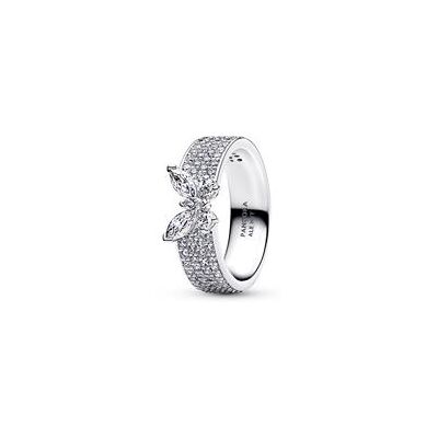 Pandora 925er Silber Schmetterling Damenring, Timeless Pandora 925er Silber Schmetterling Damenring, Timeless