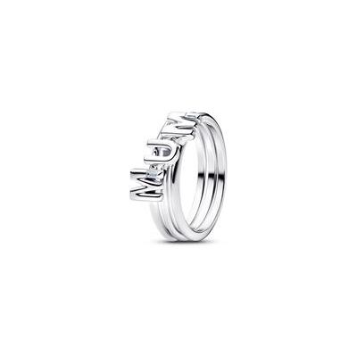 Pandora MUM Damenringe Moments, teilbar, Sterlingsilber Pandora MUM Damenringe Moments, teilbar, Sterlingsilber