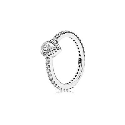Pandora Ring Tropfen Sterlingsilber Zirkonia Pandora Ring Tropfen Sterlingsilber Zirkonia