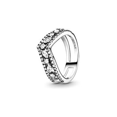 PANDORA Wisbone Ring für Damen aus Sterlingsilber mit Zirkonia PANDORA Wisbone Ring für Damen aus Sterlingsilber mit Zirkonia