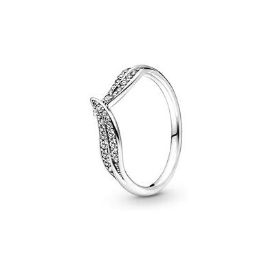 PANDORA Damenring Blätter aus Sterlingsilber mit Zirkonia PANDORA Damenring Blätter aus Sterlingsilber mit Zirkonia