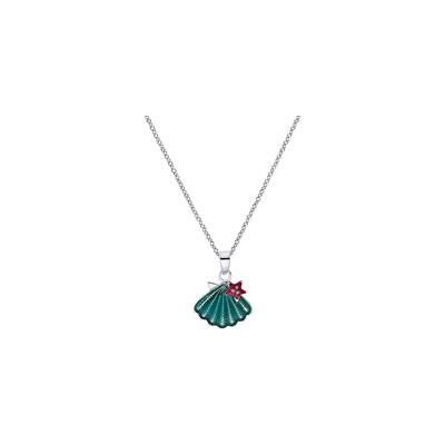 Prinzessin Lillifee Muschel Kette für Mädchen aus Sterlingsilber, Emaille Prinzessin Lillifee Muschel Kette für Mädchen aus Sterlingsilber, Emaille