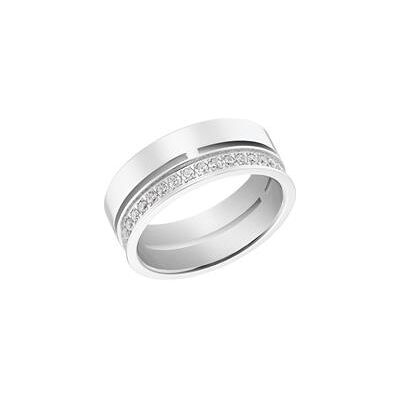 s.Oliver Damenring aus Edelstahl mit Zirkonia s.Oliver Damenring aus Edelstahl mit Zirkonia