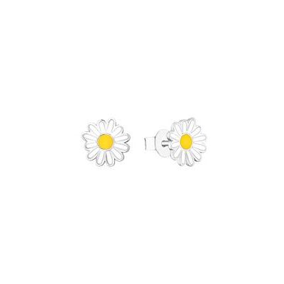 Prinzessin Lillifee Blumen Ohrstecker für Kinder aus 925er Silber, Emaille Prinzessin Lillifee Blumen Ohrstecker für Kinder aus 925er Silber, Emaille
