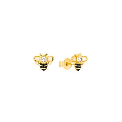 Prinzessin Lillifee Ohrstecker Biene aus 925er Silber, vergoldet Prinzessin Lillifee Ohrstecker Biene aus 925er Silber, vergoldet