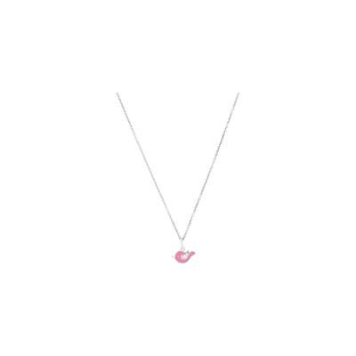 Prinzessin Lillifee Vogel Kette für Mädchen aus 925er Silber, Zirkonia Prinzessin Lillifee Vogel Kette für Mädchen aus 925er Silber, Zirkonia