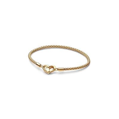 PANDORA Moments Armband mit Herzverschluss, vergoldet PANDORA Moments Armband mit Herzverschluss, vergoldet