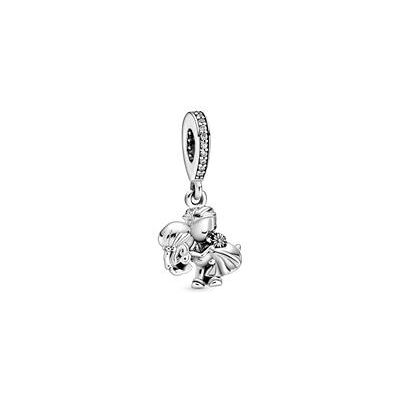PANDORA 925er Silber Charm Anhänger Verheiratetes Paar PANDORA 925er Silber Charm Anhänger Verheiratetes Paar