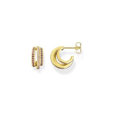 Thomas Sabo Creolen für Damen aus vergoldetem Sterlingsilber Thomas Sabo Creolen für Damen aus vergoldetem Sterlingsilber